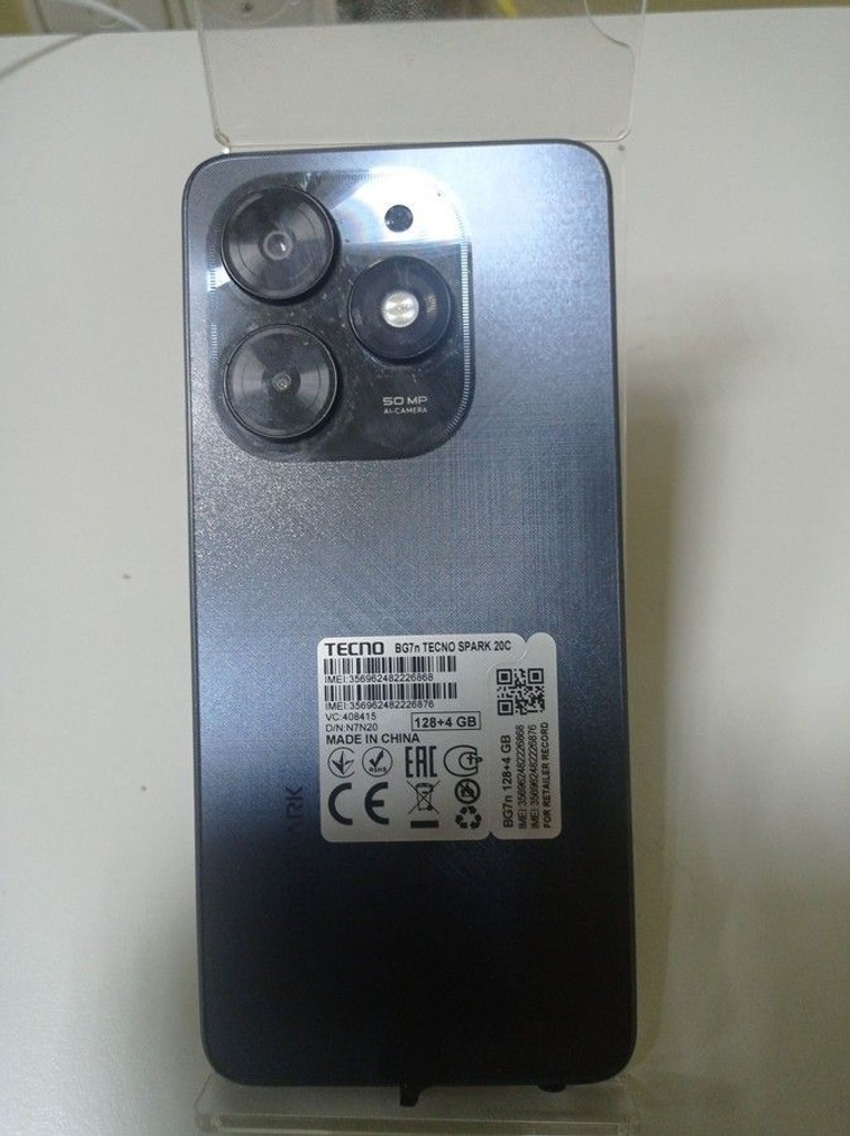 Розпродаж Tecno spark 20c bg7n 4/128gb, продавець Техноскарб