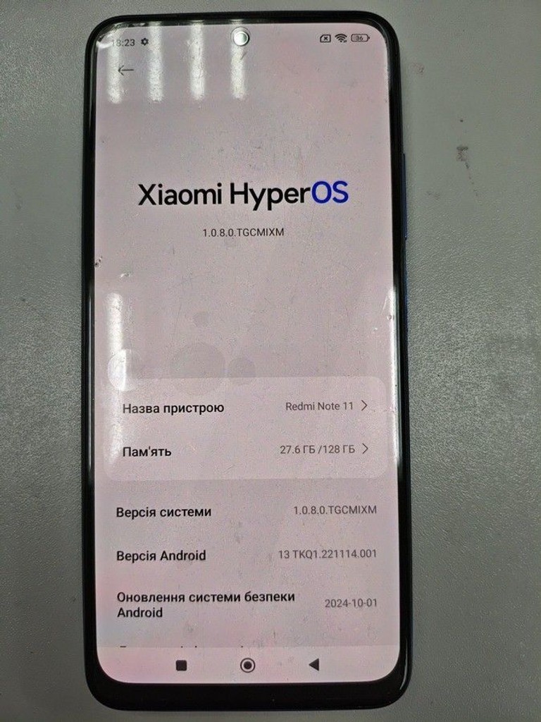 Оголошення Xiaomi redmi note 11 4/128gb Б/У