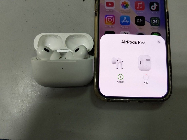 Объявление Apple airpods pro 2nd generation with magsafe charging case usb-c Б/У