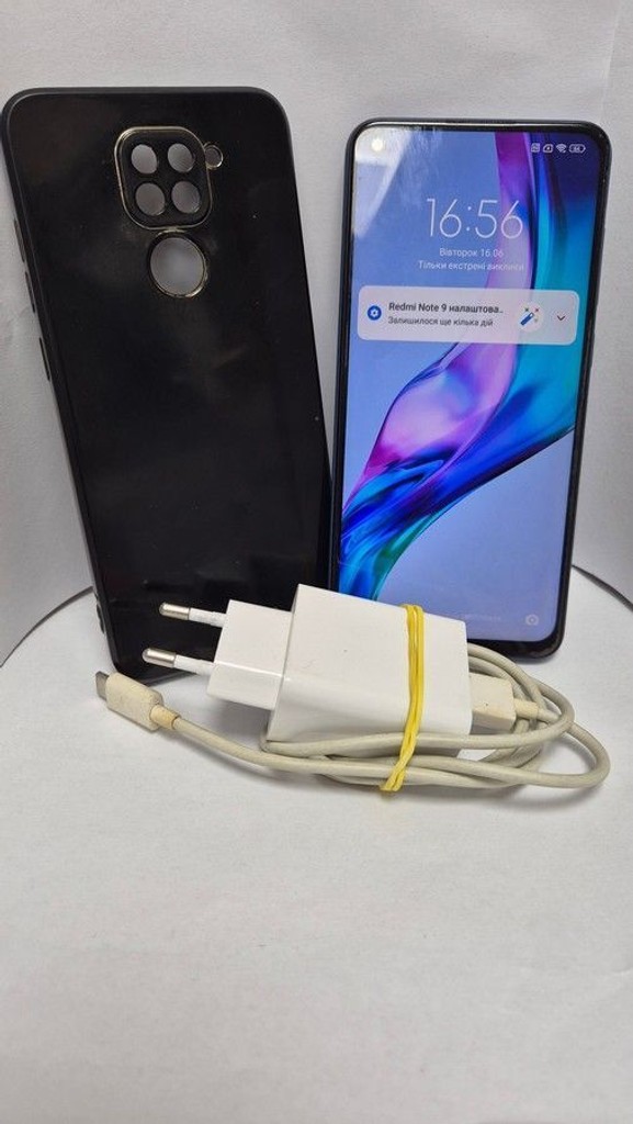 Дешево Xiaomi Redmi Note 9 4/128GB Blue (no NFC) з ломбарду