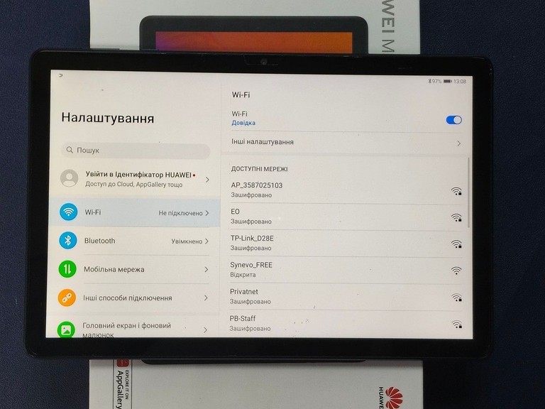 Дешево Huawei matepad t10s 4/64gb wi-fi з ломбарду