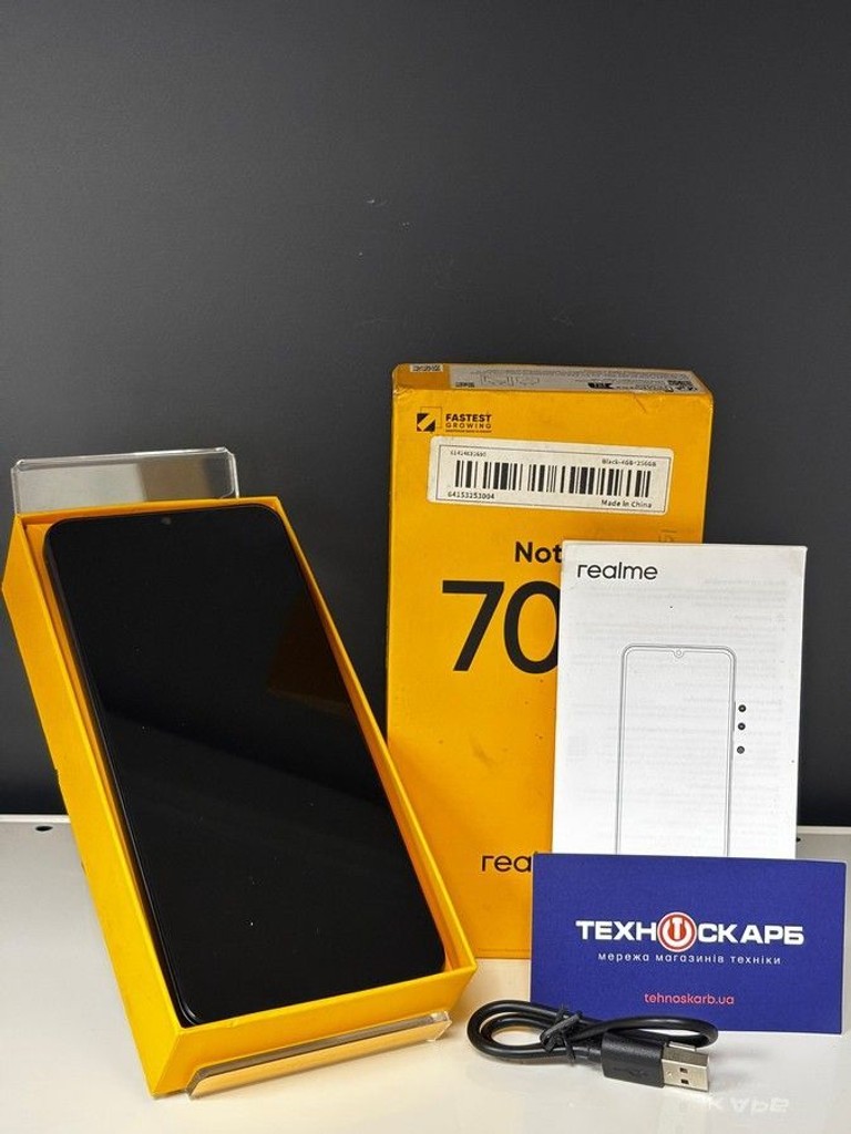 Купити Realme Note 70T 4/256GB Gold Б/У