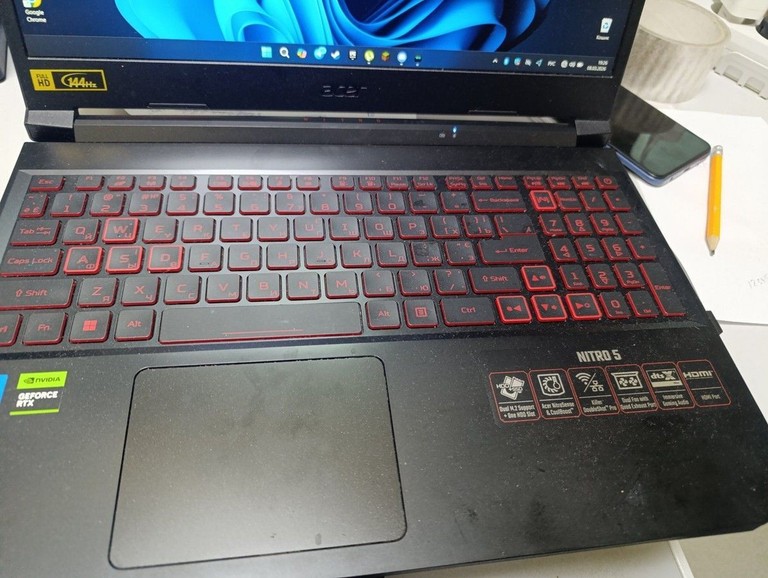 Acer 15/core i5-11400h ddr4/16gb ddr4/ssd 512 gb/geforce rtx3050 4gb Код:01-201063611. Зображення 5