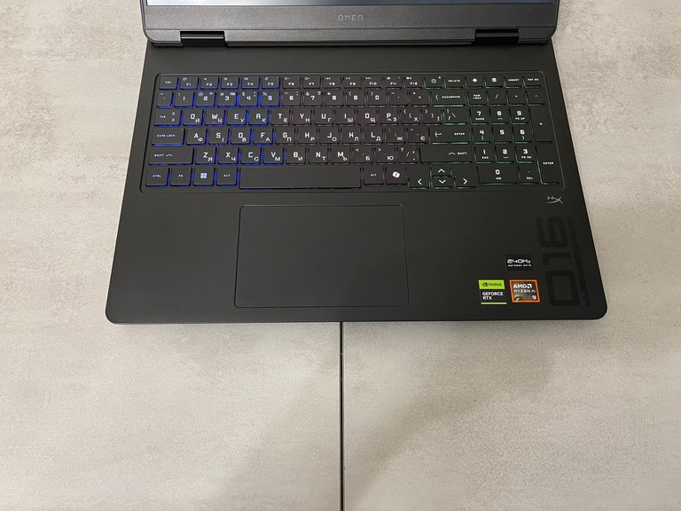 HP OMEN 16-ap0097nr, 16.1" 2.5K QHD+ 240Hz, AMD Ryzen AI 9 365, 32GB DDR5, 1TB SSD, GeForce RTX 5070 8GB GDDR7 Код:null. Зображення 4