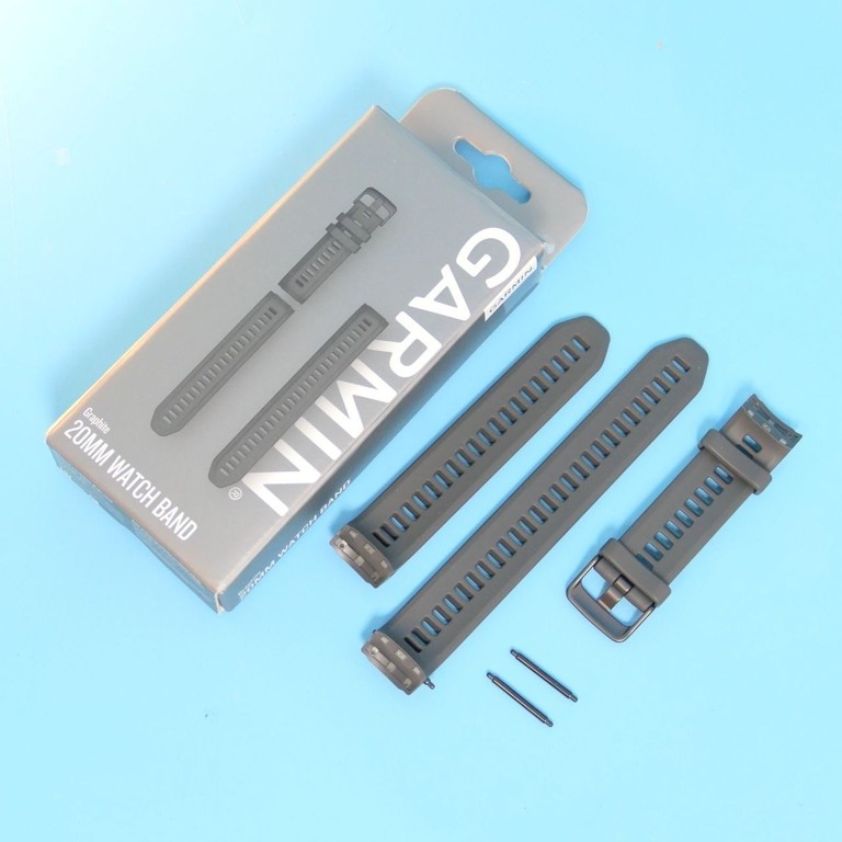 Купити Garmin Quick Release (20 мм) Black/Slate Grey чорний/сірий силіконовий. Новий. Б/У