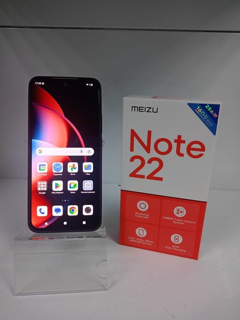 Купить Meizu Note 22 8/256GB Titanium Lux Б/У