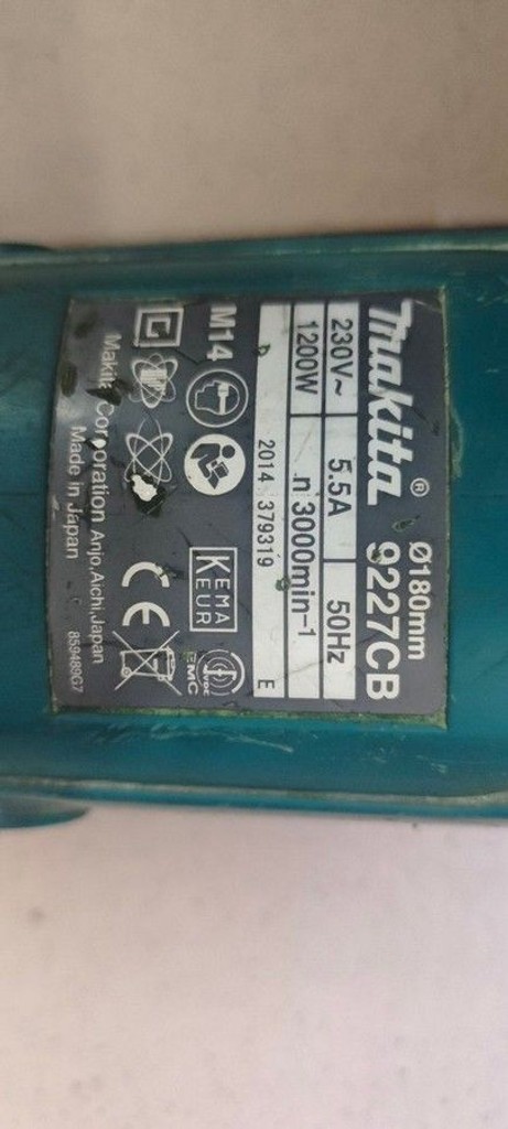 Makita 9227CB Код:01-201167246. Изображение 5