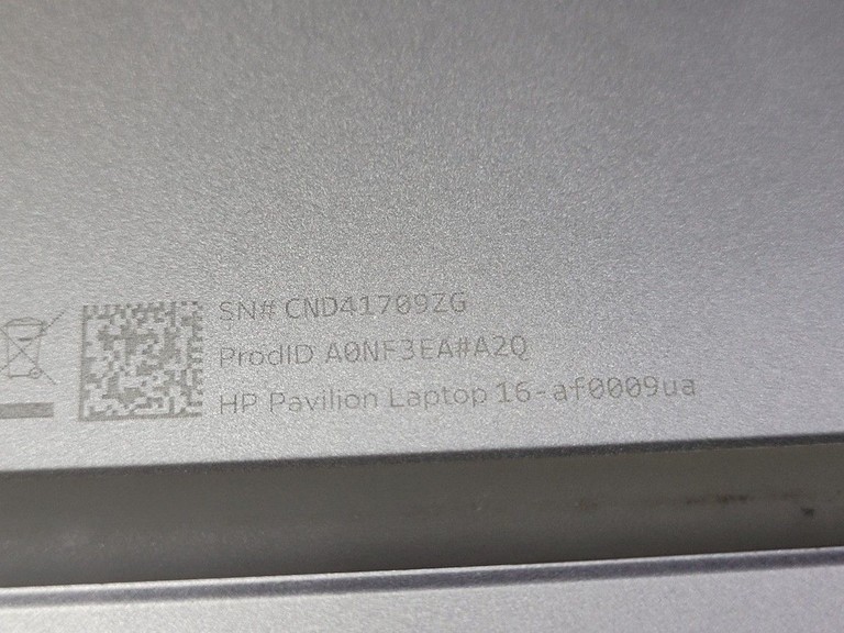 Hp 16/core ultra 5 125u s1 ddr5/16gb ddr5/ssd 512 gb/*інтегрована Код:01-201179512. Изображение 7