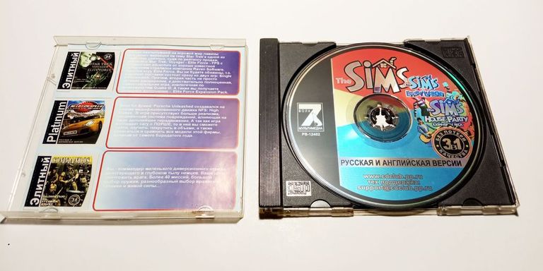 The SIMS Елітний House Party і Livin` Large 3 в 1 CD 2001 ПК