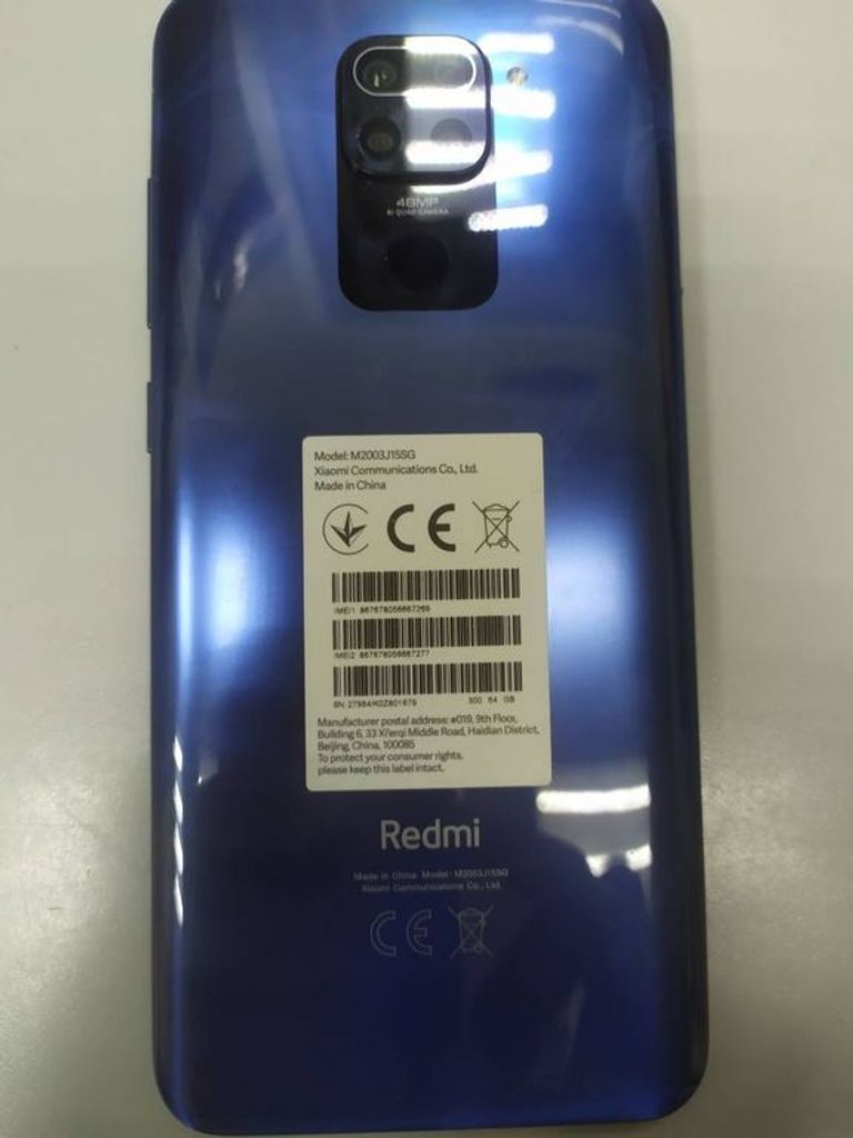 Оголошення Xiaomi redmi note 9 3/64gb Б/У