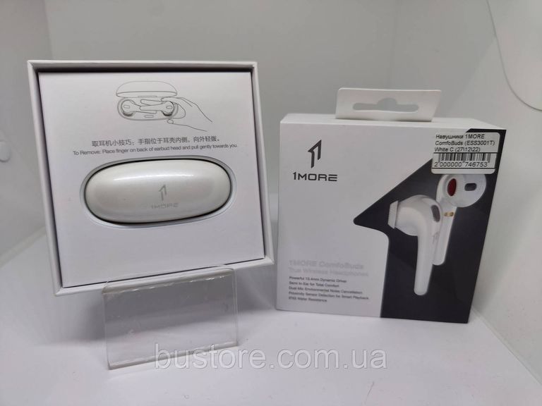 Купить 1More ComfoBuds TWS Headphones White (ESS3001T) Б/У