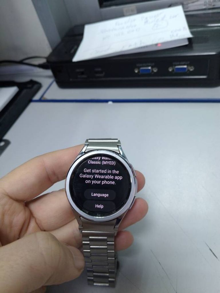 Оголошення Samsung galaxy watch6 classic 43mm esim Б/У