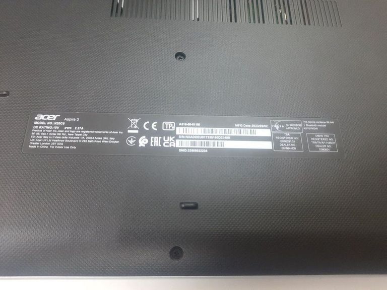 Дешево Acer Aspire 3 A315-58-383A Silver (NX.ADDEP.01S) з ломбарду