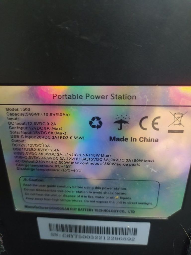 Розпродаж Tig fox T500 540Wh, продавець Техноскарб