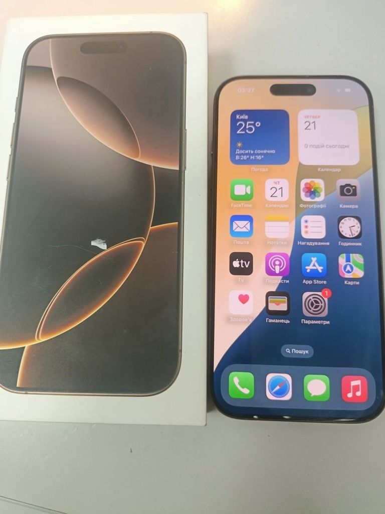 Купити Apple iphone 16 pro 128gb Б/У