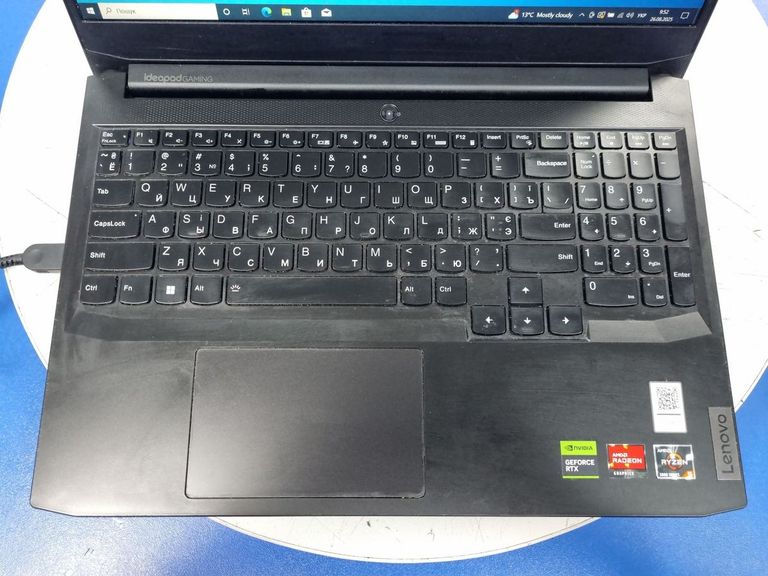 Купити Lenovo 15/ryzen 5 5500h ddr4/8gb ddr4/hdd *відсутній/ssd 512 gb/geforce rtx2050 4gb Б/У