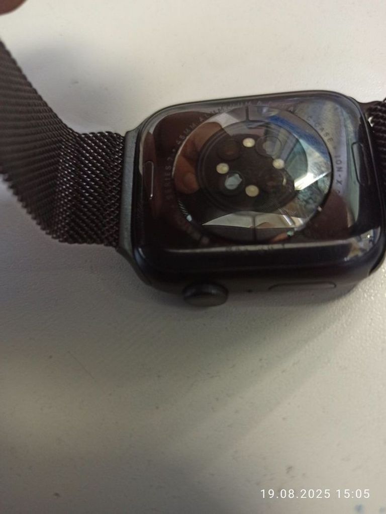 Дешево Apple watch series 7 gps 45mm aluminum case with sport band з ломбарду