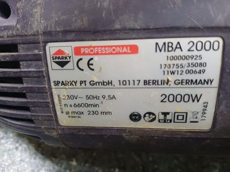 Розпродаж Sparky mba 2000, продавець Техноскарб