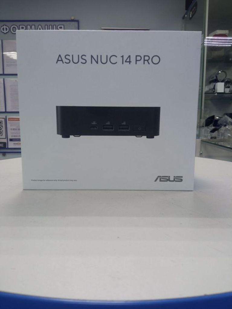 Дешиво Asus nuc 14 pro/core 3 100u/16gb ddr5/ssd 256 gb с ломбарда