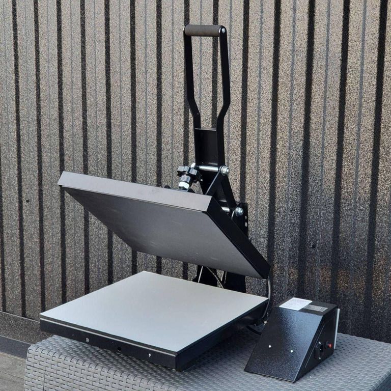 Купить Планшетний термопрес SHP-24LP2S 40×60 см з висувною плитою й автоматичним відкриттям. Б/У