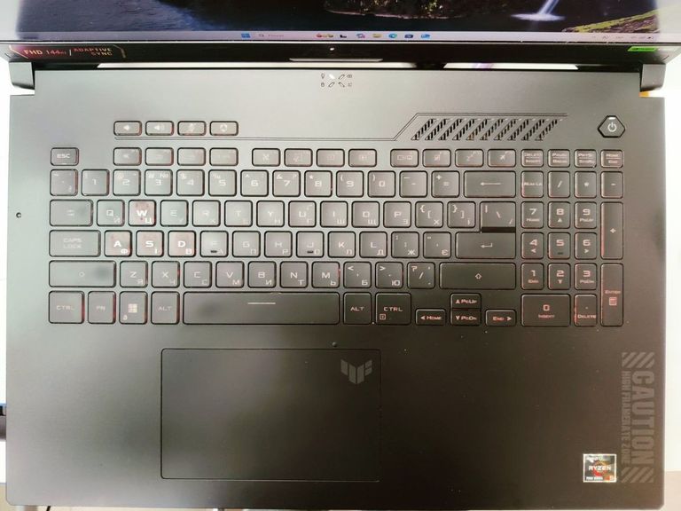 Asus 17/ryzen 5 7535hs ddr5/16gb ddr5/hdd *відсутній/ssd 512 gb/geforce rtx4050 6gb Код:01-200762528. Изображение 8