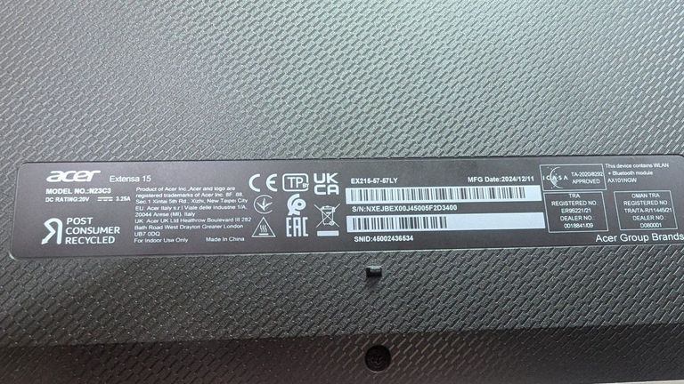 Купить Acer core i5-13420h ddr5/16gb ddr5/ssd 1000 gb/*інтегрована Б/У