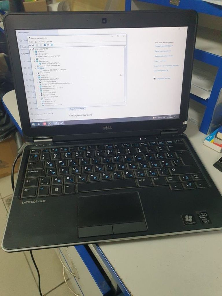 Купить Dell 14/core i5-4300u ddr3/8gb ddr3/hdd *відсутній/ssd 128 gb/*інтегрована Б/У