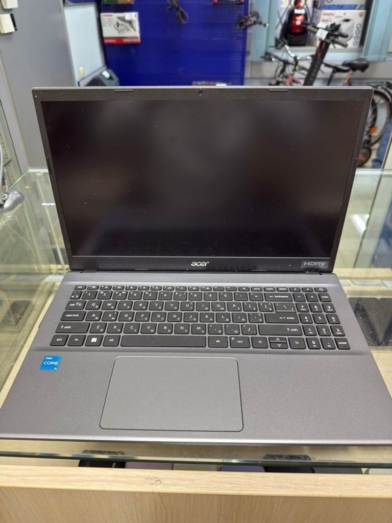 Дешево Acer 15/core i3-1215u ddr5/16gb ddr4/hdd *відсутній/ssd 512 gb/*інтегрована з ломбарду