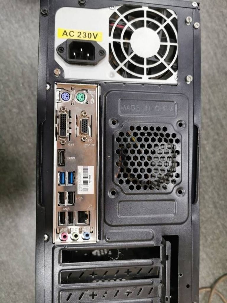 Объявление Пк сист. блок пк intel core i3-6100/ram 8 gb/hdd 2000 Б/У