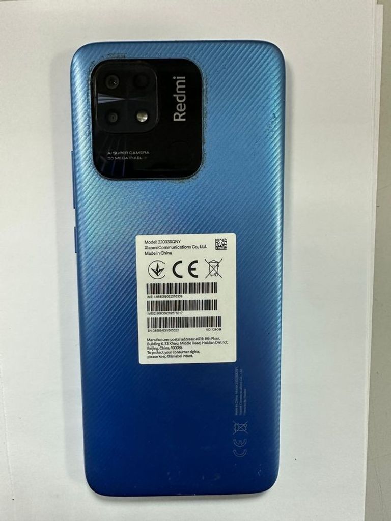 Оголошення Xiaomi redmi 10c 4/128gb Б/У