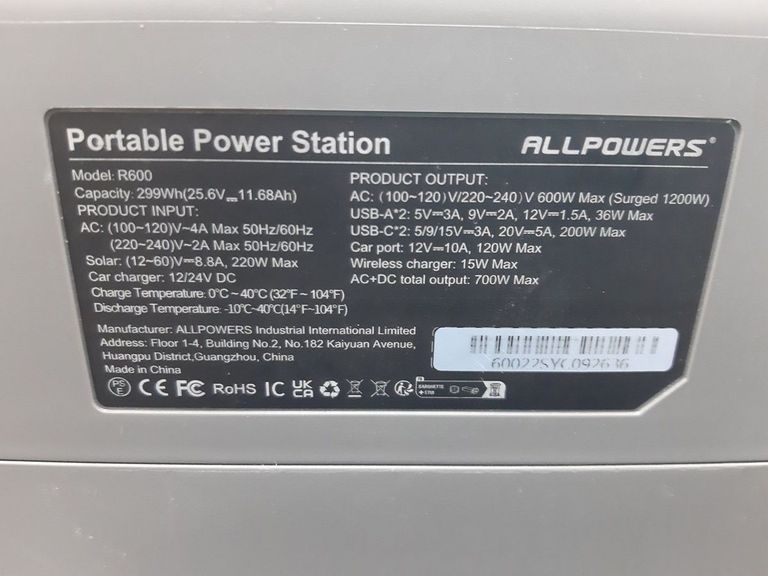 Allpowers R600 Код:01-200836632. Изображение 6