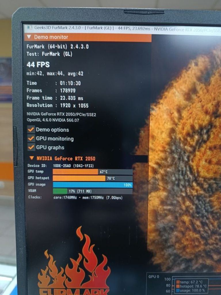 Asus 15/ryzen 7 7435hs ddr5/16gb ddr5/hdd *відсутній/ssd 512 gb/geforce rtx2050 4gb Код:01-200854149. Зображення 8