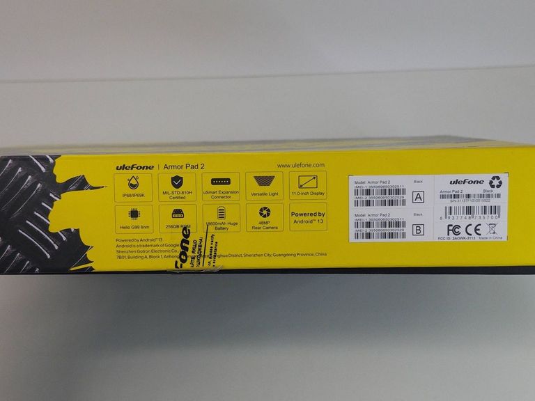 Ulefone Armor Pad 2 8/256GB LTE NFC Black Код:01-200862006. Зображення 12