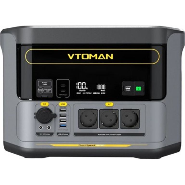 Зарядная станция Vtoman FlashSpeed 1500 PB-58 1500W 1548Wh Код:null. Зображення 5