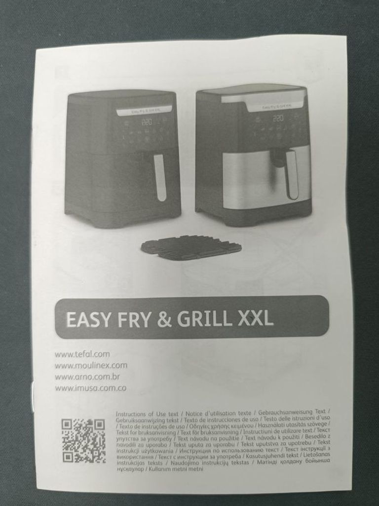 Tefal Easy Fry & Grill XXL EY801410 Код:01-200888617. Изображение 9