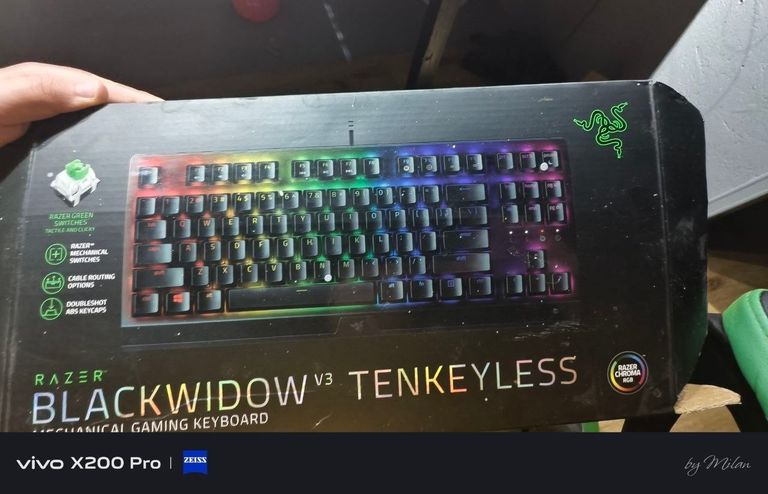 Razer BlackWidow V3 TKL Green (RZ03-03490700-R3R1) Код:null. Зображення 6