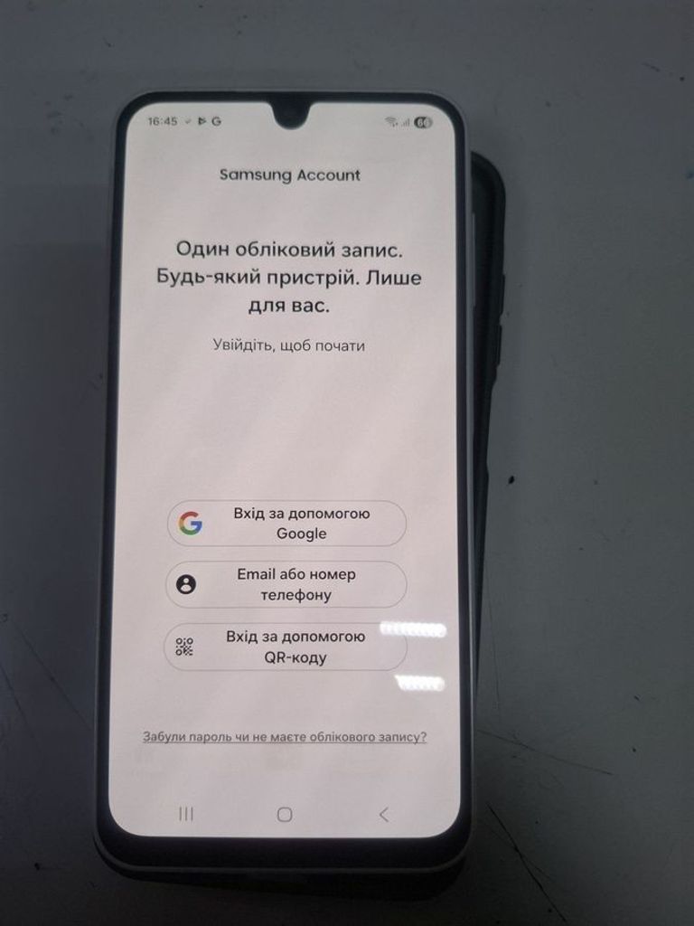Оголошення Samsung galaxy a16 sm-a165f 8/256gb Б/У