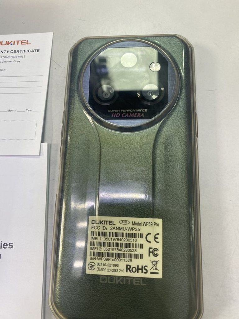 Объявление Oukitel wp39 pro 12/512gb Б/У