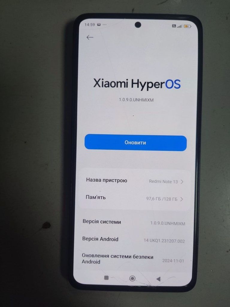 Купити Xiaomi redmi note 13 4g 6/128gb Б/У