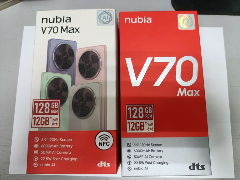 Zte Nubia V70 Max 6/128GB Gray Код:01-200912447. Изображение 8