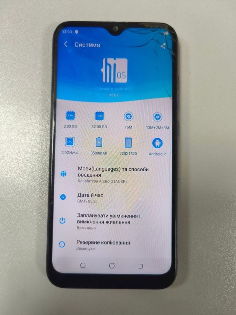 Оголошення Tecno camon 11s 3/32gb Б/У