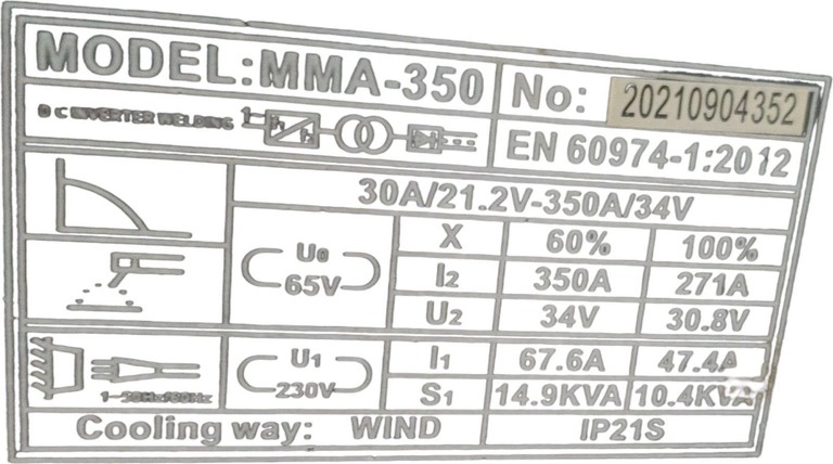 Grand MMA-350 Profi Код:01-200929647. Зображення 6