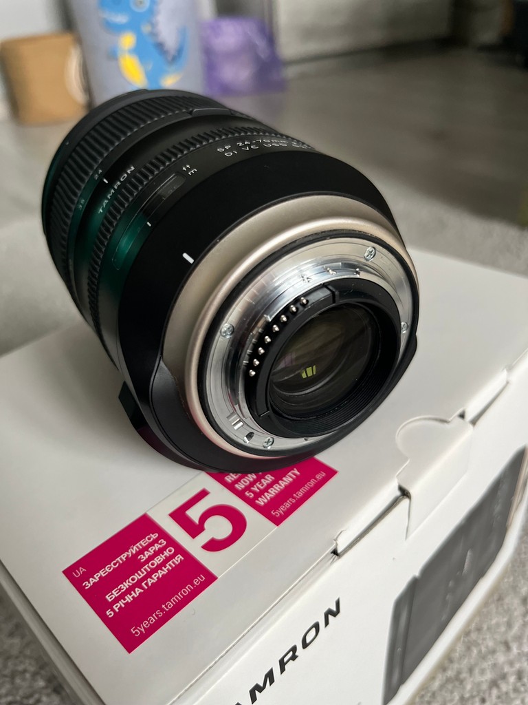 Tamron AF SP 24-70mm f/2,8 Di VC USD G2 Код:null. Изображение 7