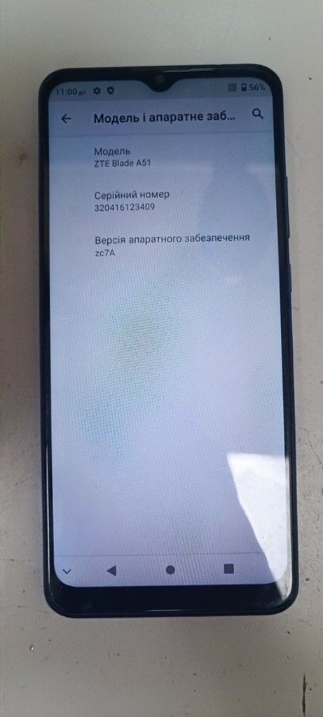 Купити Zte Blade A51 2/32GB Blue Б/У