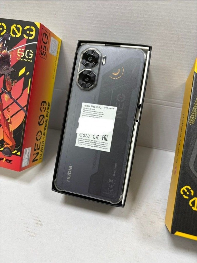 Розпродаж Zte Nubia Neo 3 5G 8/256GB Shadow Black, продавець Техноскарб
