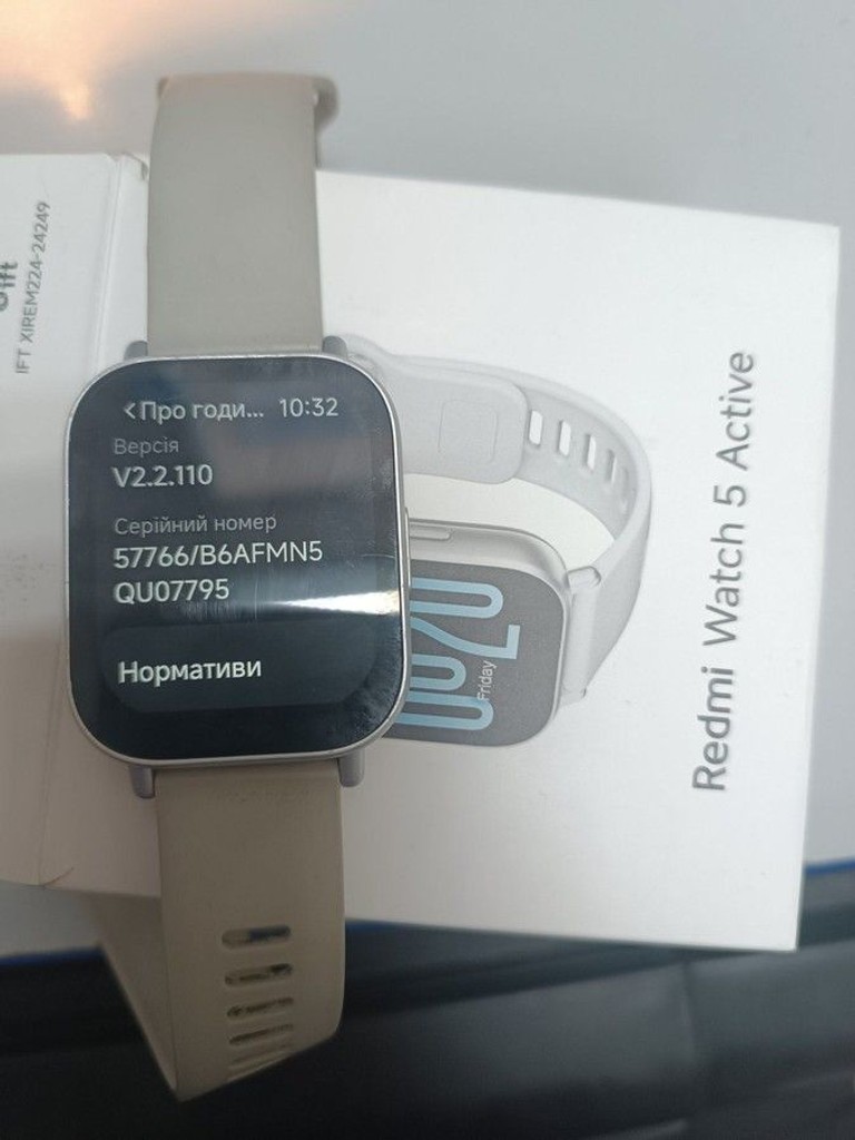 Дешево Xiaomi redmi watch 5 active з ломбарду