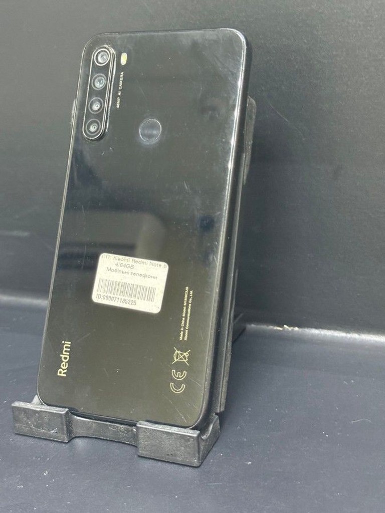 Купити Xiaomi Redmi Note 8 4/64GB Black Б/У