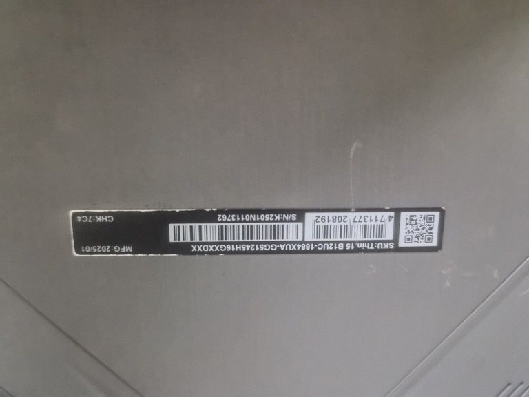 Купити Msi 15/core i5-12450h ddr5/16gb ddr4/hdd *відсутній/ssd 512 gb/geforce rtx3050 4gb Б/У