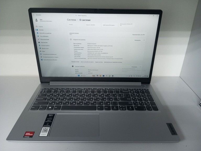 Купити Lenovo 15/ryzen 5 5500u ddr4/8gb ddr4/ssd 512 gb/*інтегрована Б/У