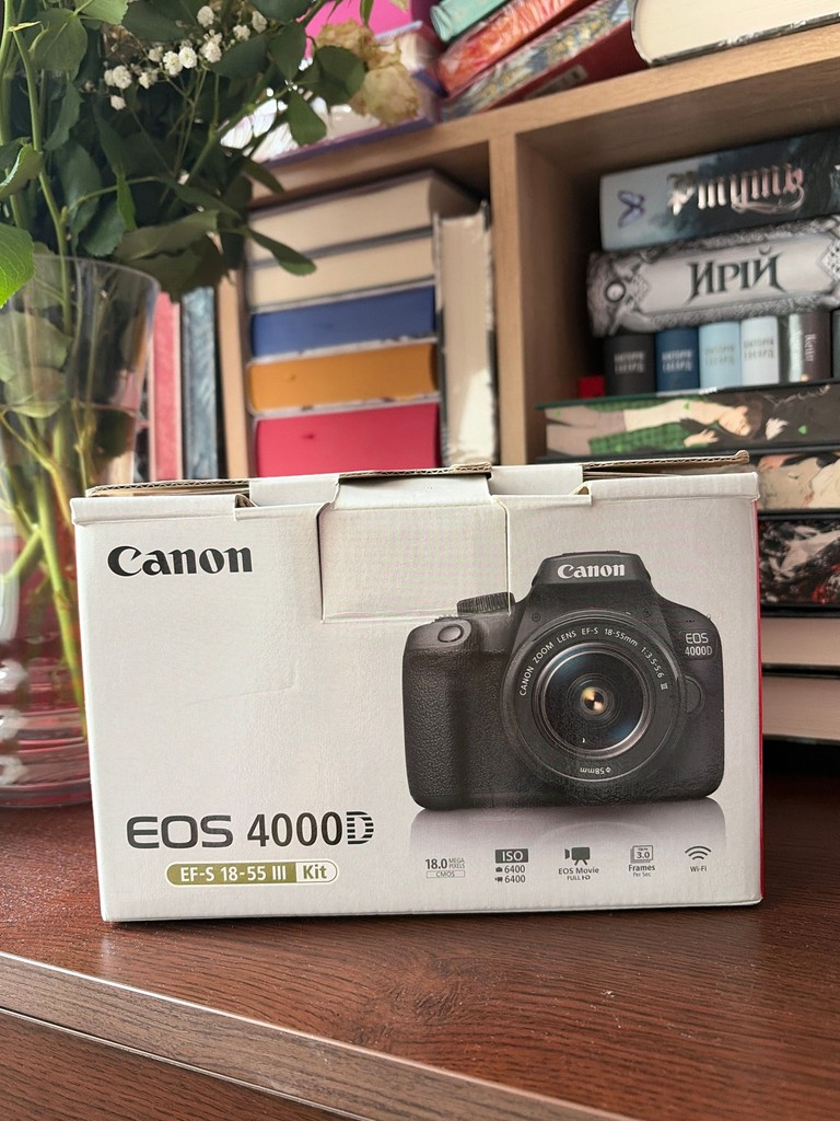Canon EOS 4000D Kit (18-55mm) (3011C004) Код:null. Зображення 5